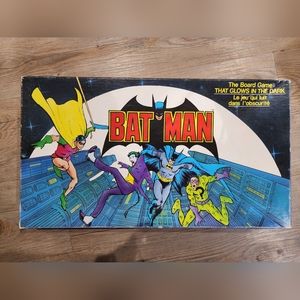 Batman Glow In The Dark Boardgame 1989‎ Bates Games